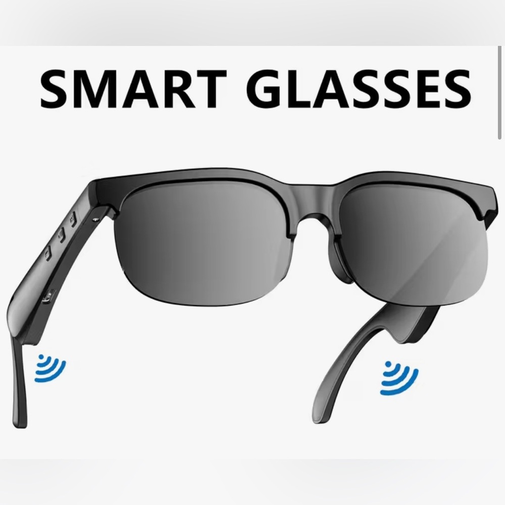 2 In 1 Audio Wireless Sunglasses With USB Charging